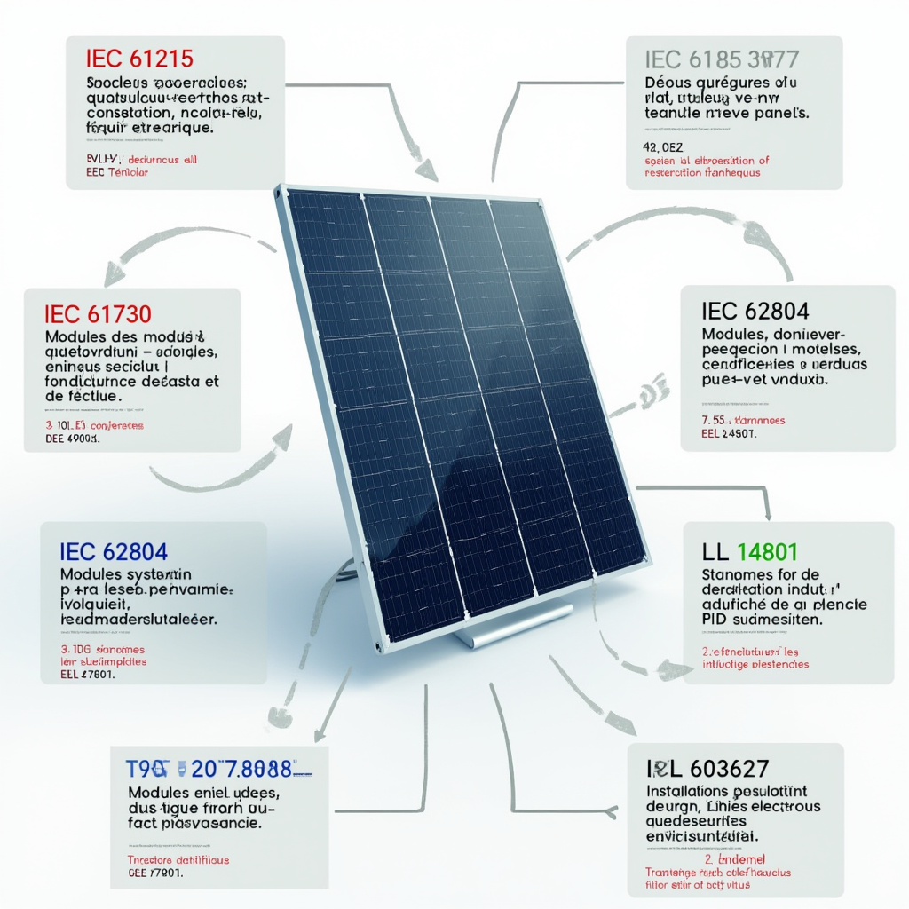 Les normes et certifications des panneaux solaires 