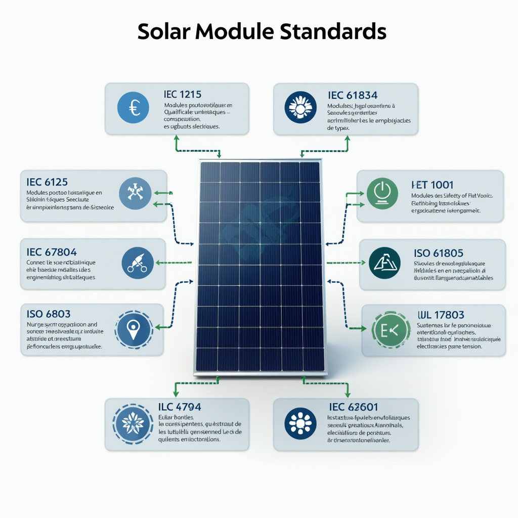 Les normes et certifications des panneaux solaires